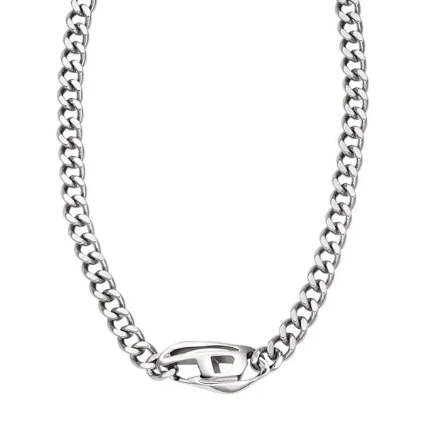Dây Chuyền Diesel Stainless Steel Chain Necklace Màu Bạc - Trang sức - Vua Hàng Hiệu