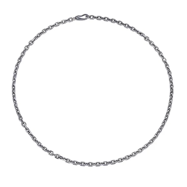 Dây Chuyền Nam Lili Jewelry Bạc Thái Chuỗi Sợi Mảnh Nhỏ Bolt Độ Dày 3mm LILI_943526 Màu Bạc Size 45cm