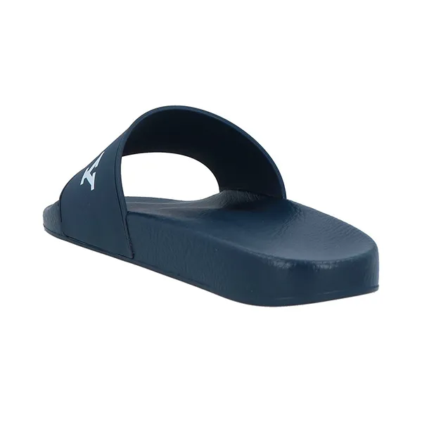 Dép Nam Bally Striped Logo Pool Slides Sandals Màu Xanh Navy Size 41 - Dép - Vua Hàng Hiệu
