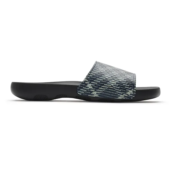 Dép Nam Burberry Dive Slide Check Màu Xanh Đen - Dép - Vua Hàng Hiệu