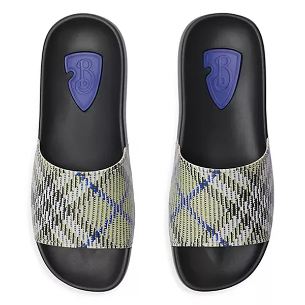 Dép Nam Burberry Dive Slide Check Màu Đen Be Size 39 - Dép - Vua Hàng Hiệu