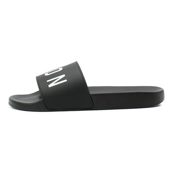 Dép Nam Dsquared2 Icon Logo Rubber Slide FFM0016 17200001 Màu Đen Size 41