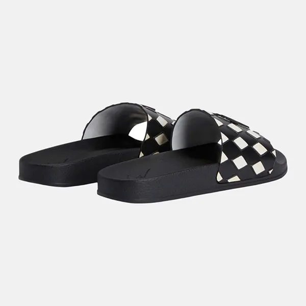 Dép Nam Giuseppe Zanotti Caro Slides RM20071K15 Màu Đen Trắng Size 40