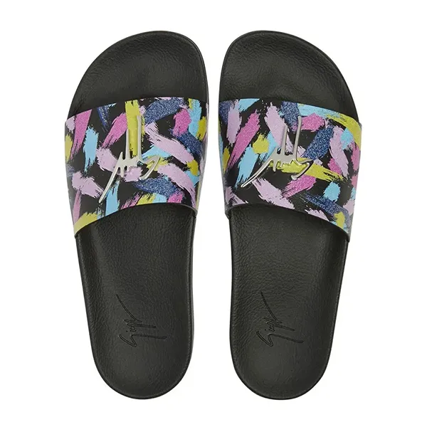 Dép Nam Giuseppe Zanotti Slide RM13695 Phối Màu Size 39 - Dép - Vua Hàng Hiệu
