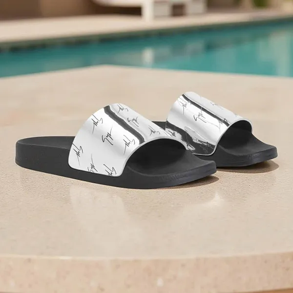 Dép Nam Giuseppe Zanotti Slide RU00116H04 Màu Bạc Size 39 - Dép - Vua Hàng Hiệu