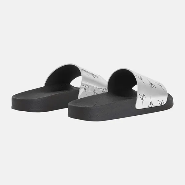 Dép Nam Giuseppe Zanotti Slide RU00116H04 Màu Bạc Size 39 - Dép - Vua Hàng Hiệu