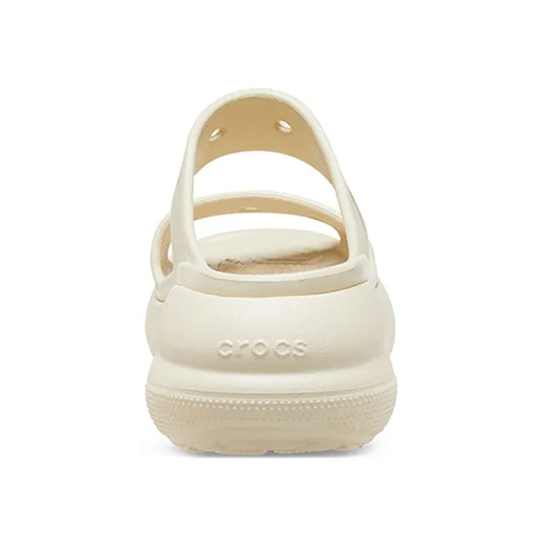 Dép Unisex Crocs Classic Crush Sandals Bone 207670-2Y2 Màu Kem Size W8 - Dép - Vua Hàng Hiệu