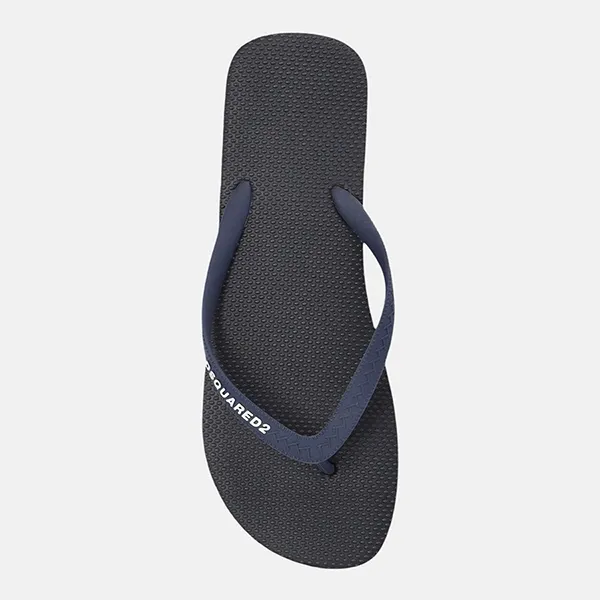 Dép Xỏ Ngón Nam Dsquared2 Flip Flop FFM0001 17200001 3073 Màu Xanh Navy Size 40 - Dép - Vua Hàng Hiệu