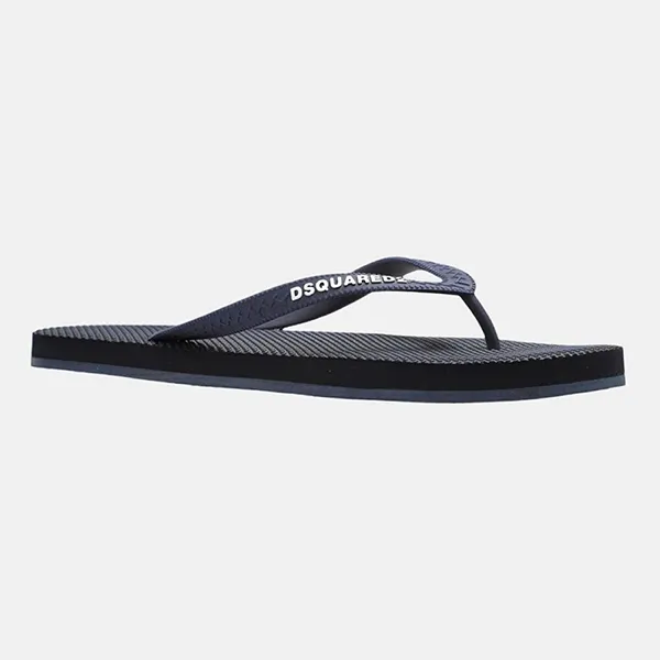 Dép Xỏ Ngón Nam Dsquared2 Flip Flop FFM0001 17200001 3073 Màu Xanh Navy Size 40 - Dép - Vua Hàng Hiệu