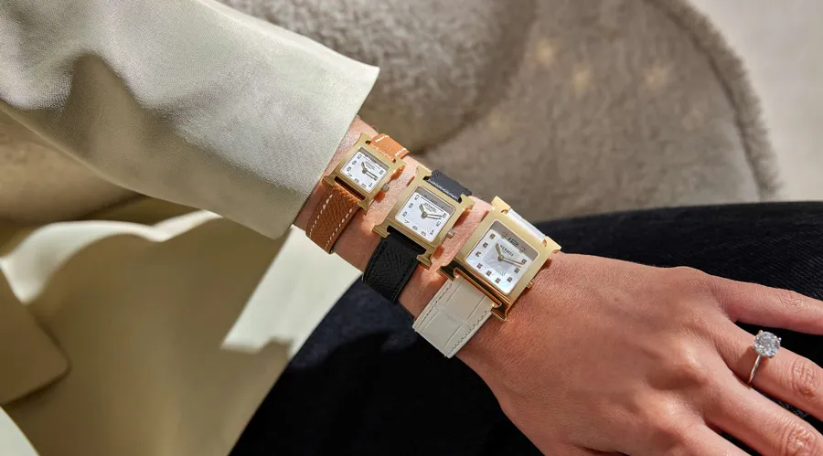 Đồng hồ Hermès Mặt vuông - 1
