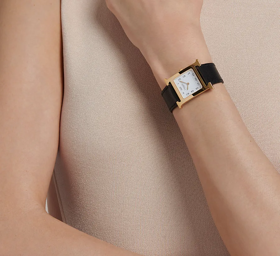 Đồng hồ Hermès Mặt vuông - 3