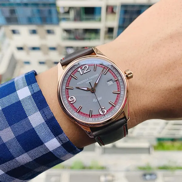 Đồng Hồ Nam Frederique Constant Vintage Rally Watch 303GBRH5B4 Màu Xám - Đồng hồ - Vua Hàng Hiệu