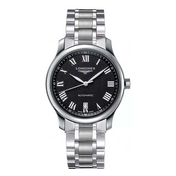 Đồng Hồ Nam Longines Master Watch L2.628.4.51.6 Màu Bạc/Đen - Đồng hồ - Vua Hàng Hiệu