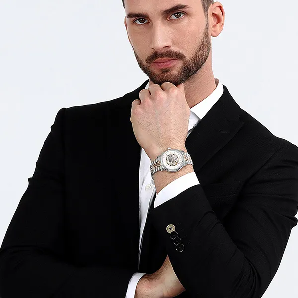 Đồng Hồ Nam Maserati Epoca Automatic R8823118011 Màu Demi (Vàng Hồng - Bạc) - Đồng hồ - Vua Hàng Hiệu