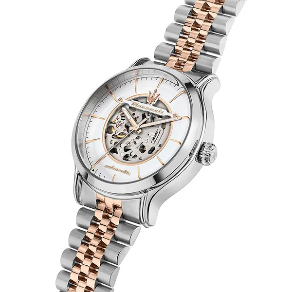 Đồng Hồ Nam Maserati Epoca Automatic R8823118011 Màu Demi (Vàng Hồng - Bạc) - Đồng hồ - Vua Hàng Hiệu