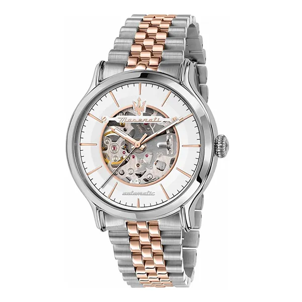 Đồng Hồ Nam Maserati Epoca Automatic R8823118011 Màu Demi (Vàng Hồng - Bạc) - Đồng hồ - Vua Hàng Hiệu