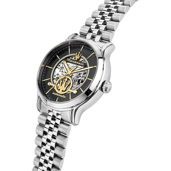 Đồng Hồ Nam Maserati Epoca Automatic R8823118015 Màu Bạc
