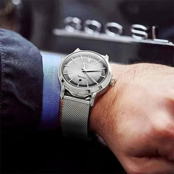 Đồng Hồ Nam Maserati Epoca Grey Dial R8853118002 Màu Bạc Xám - Đồng hồ - Vua Hàng Hiệu