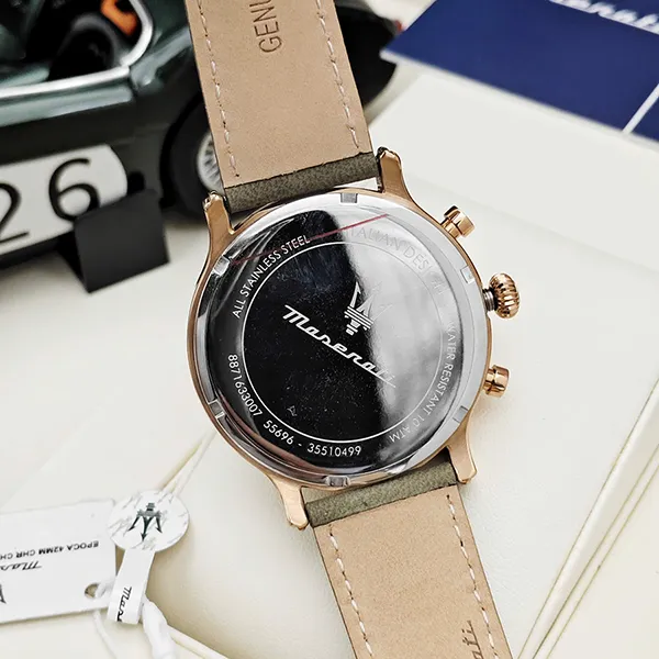 Đồng Hồ Nam Maserati Epoca R8871633007 Màu Xanh - Vàng Hồng - Đồng hồ - Vua Hàng Hiệu
