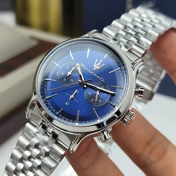 Đồng Hồ Nam Maserati Epoca R8873618024 Màu Xanh Bạc - Đồng hồ - Vua Hàng Hiệu
