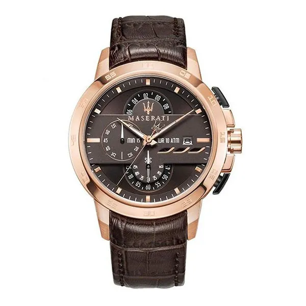 Đồng Hồ Nam Maserati Ingegno Chronograph Quartz R8871619001 Màu Nâu