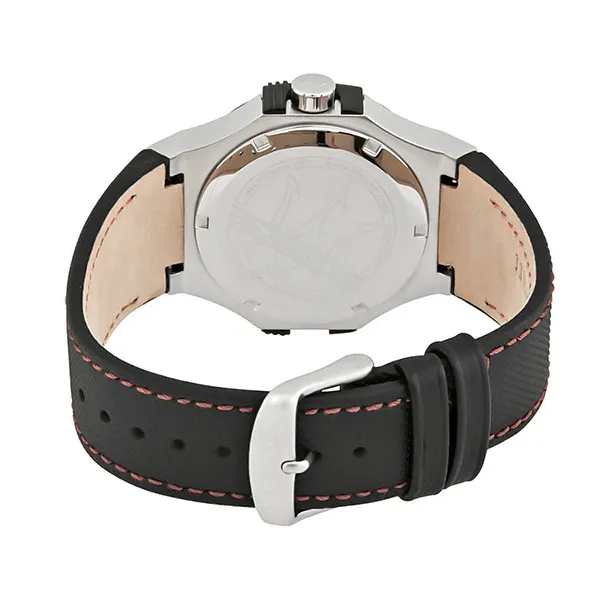 Đồng Hồ Nam Maserati Potenza Black Dial Leather Strap R8851108001 Màu Đen - Đồng hồ - Vua Hàng Hiệu