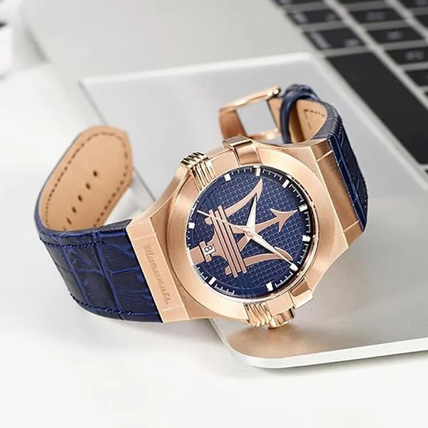 Đồng Hồ Nam Maserati Potenza Blue Dial Quartz Watch R8851108027 Màu Xanh - Đồng hồ - Vua Hàng Hiệu