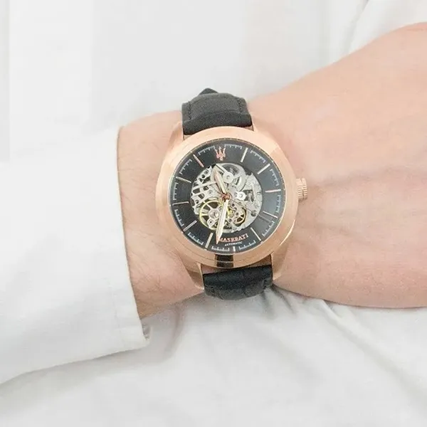 Đồng Hồ Nam Maserati Traguardo – 45mm – Automatic Black Dial R8821112001 Màu Đen - Đồng hồ - Vua Hàng Hiệu