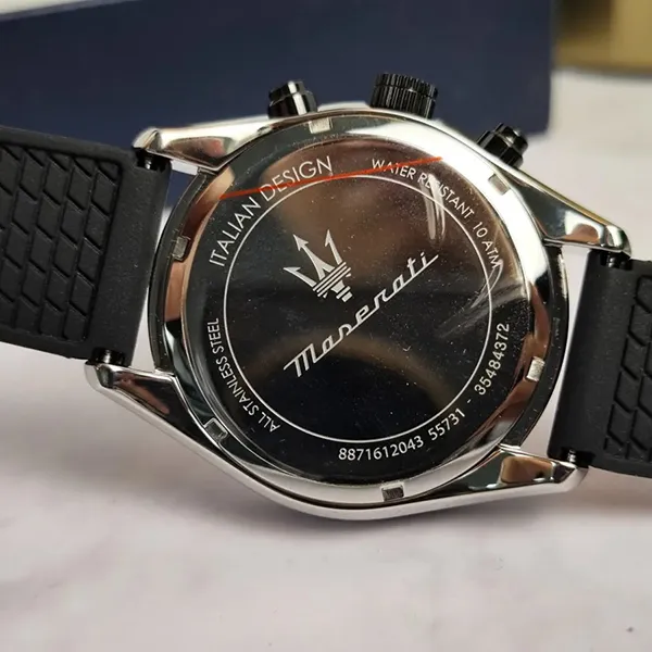 Đồng Hồ Nam Maserati Traguardo Chronograph Quartz R8871612043 Màu Đen Phối Xanh - Đồng hồ - Vua Hàng Hiệu