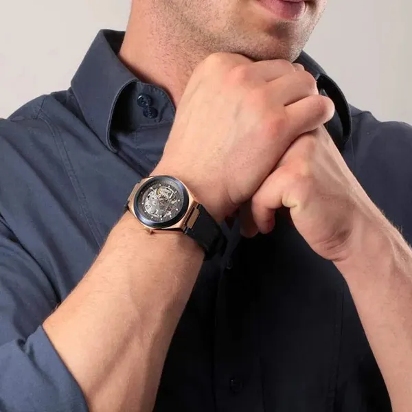 Đồng Hồ Nam Maserati Triconic Automatic R8821139002 Màu Xanh
