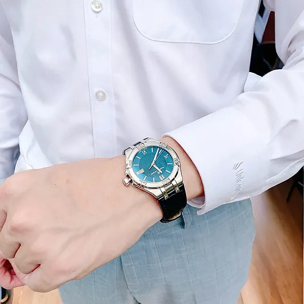 Đồng Hồ Nam Maurice Lacroix Aikon AI1008-SS001-430-1 Màu Xanh Bạc - Đồng hồ - Vua Hàng Hiệu