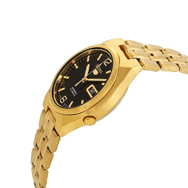 Đồng Hồ Nam Seiko 5 Automatic Black Dial Watch SNKL66K1 Màu Vàng Gold - Đồng hồ - Vua Hàng Hiệu