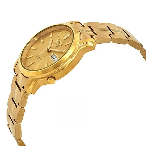 Đồng Hồ Nam Seiko 5 Automatic Gold Dial Men Watch SNKK76K1 Màu Vàng Gold
