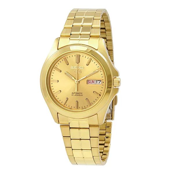 Đồng Hồ Nam Seiko 5 Automatic Gold Dial Men Watch SNKK98K1 Màu Vàng - Đồng hồ - Vua Hàng Hiệu