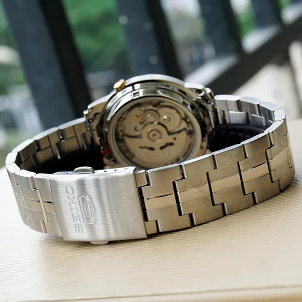 Đồng Hồ Nam Seiko 5 Automatic Watch SNKL77K1 Màu Bạc