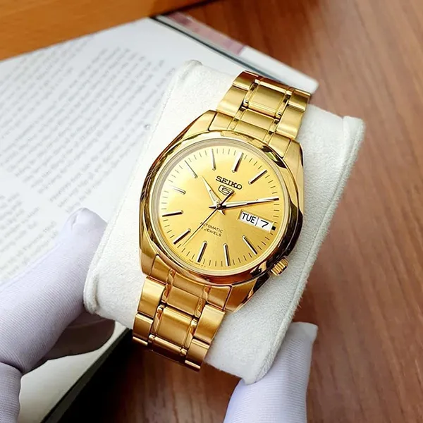 Đồng Hồ Nam Seiko 5 Watch SNKL48K1 Màu Vàng - Đồng hồ - Vua Hàng Hiệu