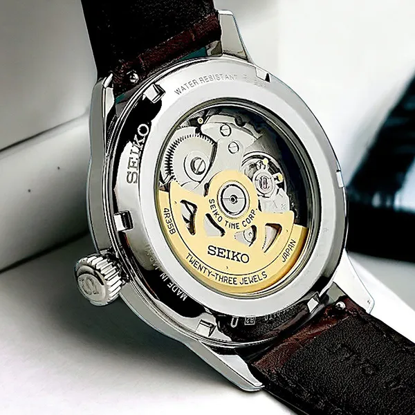 Đồng Hồ Nam Seiko Automatic SRPK15J1 Presagge Cocktail Blue Màu Nâu Xanh - Đồng hồ - Vua Hàng Hiệu