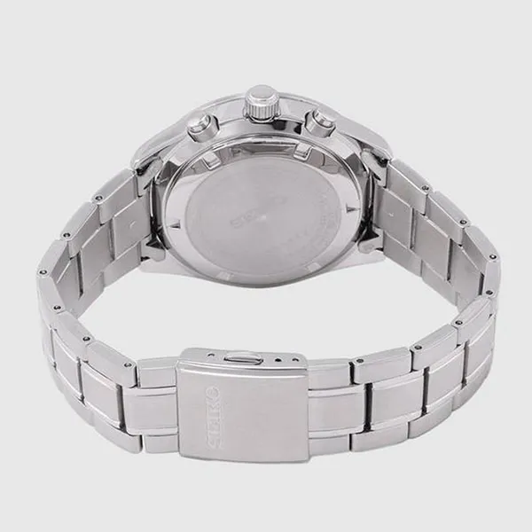 Đồng Hồ Nam Seiko Chronograph Quartz Blue Dial Watch SSB377P1 Màu Bạc/Xanh - Đồng hồ - Vua Hàng Hiệu