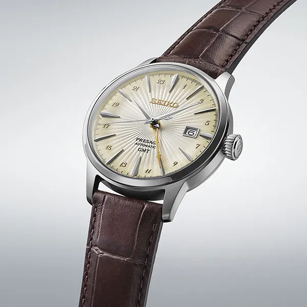 Đồng Hồ Nam Seiko Presage Cocktail Watch SSK041J1 Màu Nâu Bạc - Đồng hồ - Vua Hàng Hiệu