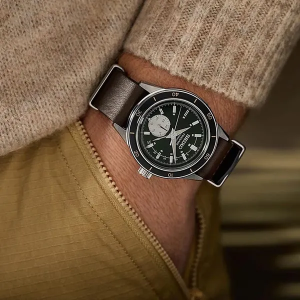 Đồng Hồ Nam Seiko Presage Style 60s Watch SSA451J1 Màu Nâu - Đồng hồ - Vua Hàng Hiệu