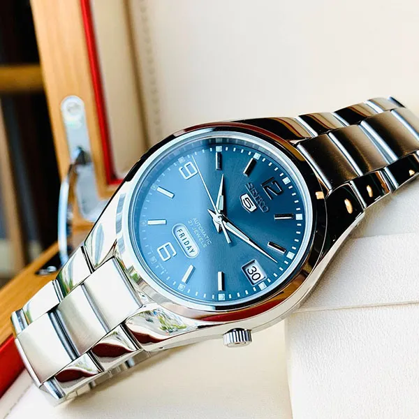 Đồng Hồ Nam Seiko SNK621 Màu Xanh Bạc - Đồng hồ - Vua Hàng Hiệu