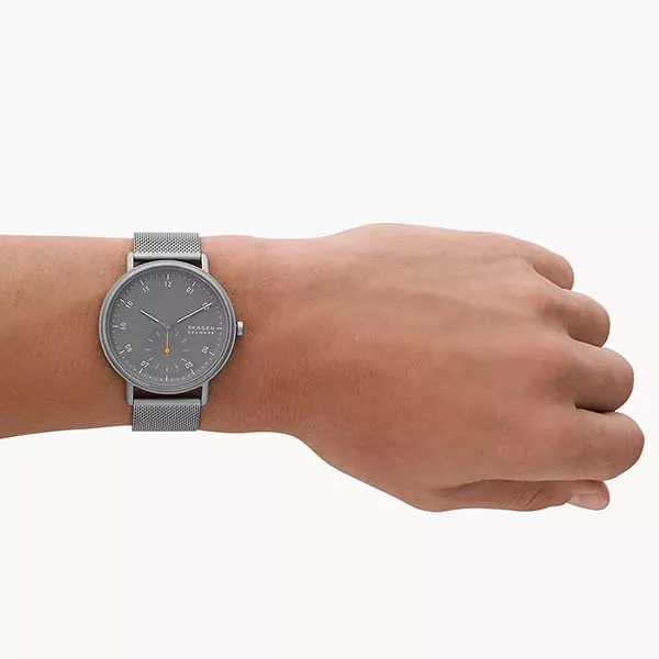 Đồng Hồ Nam Skagen Kuppel Steel Mesh Watch SKW6891 Màu Xám - Đồng hồ - Vua Hàng Hiệu