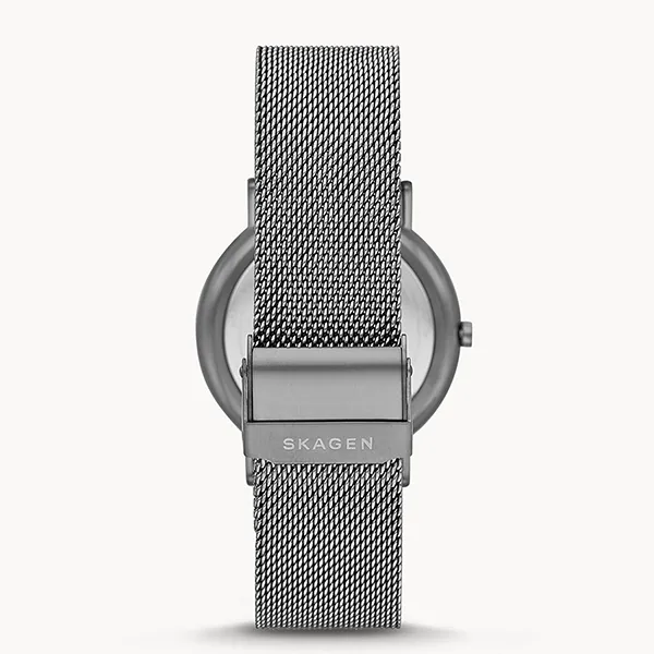 Đồng Hồ Nam Skagen Signatur Gray Steel Mesh Watch SKW6577 Màu Xám - Đồng hồ - Vua Hàng Hiệu