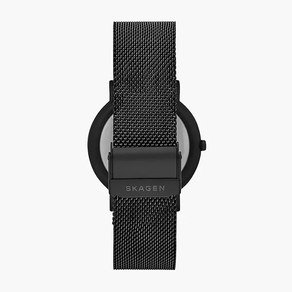 Đồng Hồ Nam Skagen Signatur Midnight Steel Mesh Watch SKW6579 Màu Đen - Đồng hồ - Vua Hàng Hiệu