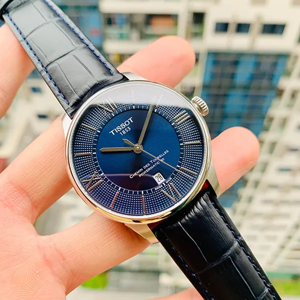 Đồng Hồ Nam Tissot 42mm T099.407.16.048.00 Màu Xanh