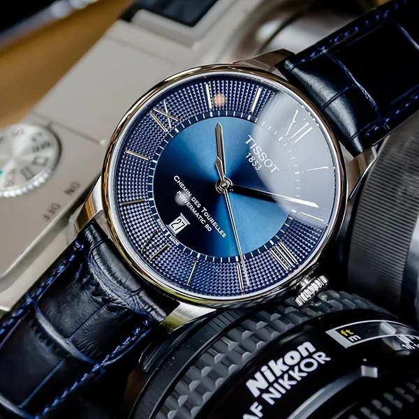 Đồng Hồ Nam Tissot 42mm T099.407.16.048.00 Màu Xanh