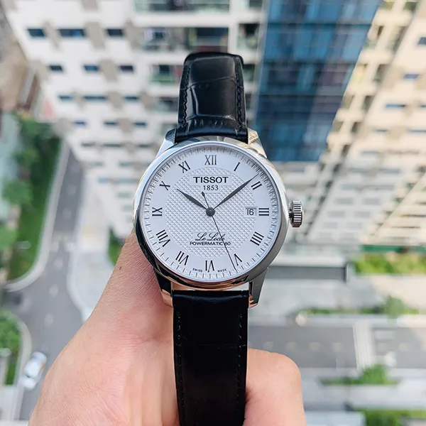 Đồng Hồ Nam Tissot Le Locle Powermatic 80 T006.407.16.033.00 (T0064071603300) Màu Đen Trắng - Đồng hồ - Vua Hàng Hiệu