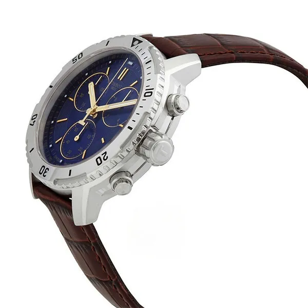 Đồng Hồ Nam Tissot Men's PRS 200 Chronograph Quartz Blue Dial Watch T0674171604100 Màu Nâu - Xanh