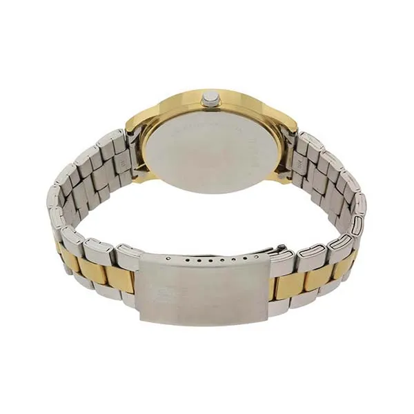 Đồng Hồ Nam Titan Champagne Dial Two Toned Stainless Steel Strap Watch 1584BM02 Màu Vàng/Bạc