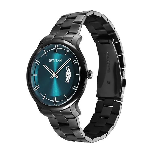 Đồng Hồ Nam Titan Classic Distincta Watch 90170NM01 Màu Đen